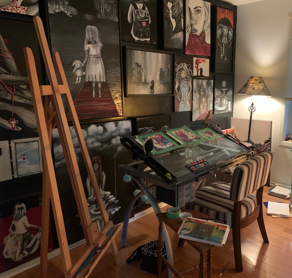 Inside My Artistic Process: The Creative Journey Behind My Mixed Media Art Collection: Breath of Gratitude 2